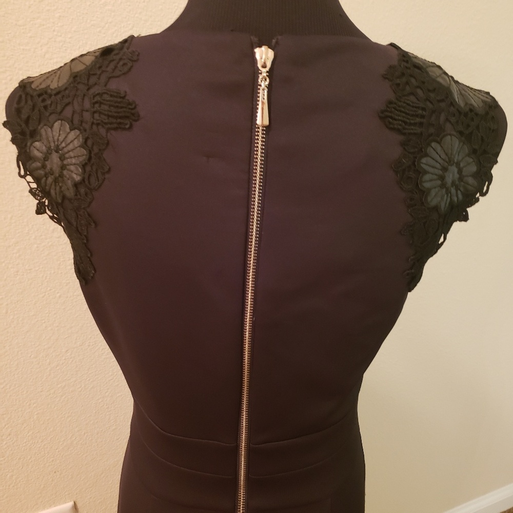 BEBE Black Lace Dress - Picture 4 of 4